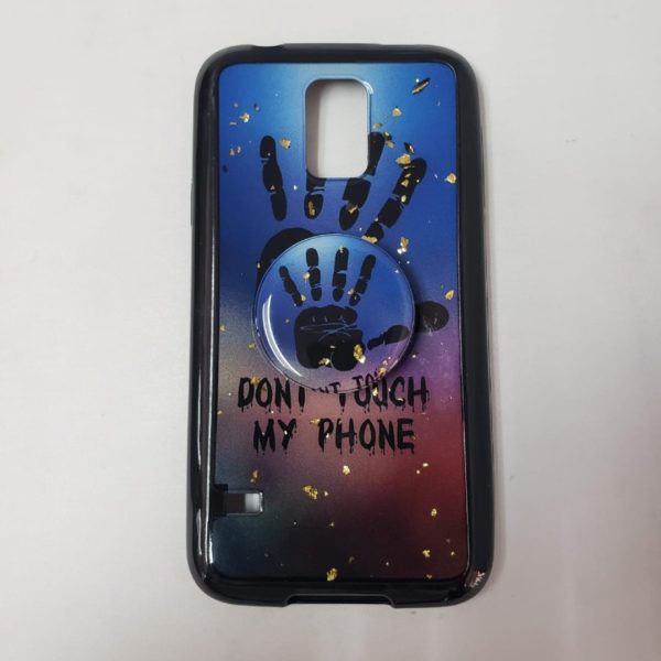 Samsung Galaxy S5 Dont Touch My Phone Protective Phone Cover Case