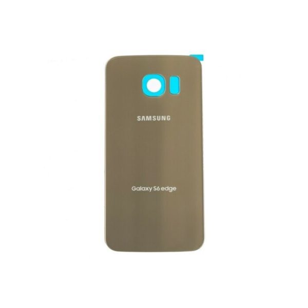 Samsung Galaxy S6 Battery Back Door Glass Cover Replacement gold 1