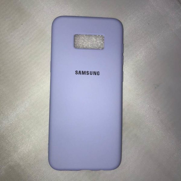 Samsung Galaxy S8 Silicone Phone Case Purple 1