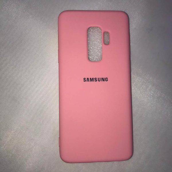 Samsung Galaxy S9Plus Silicone Phone Case Pink 2