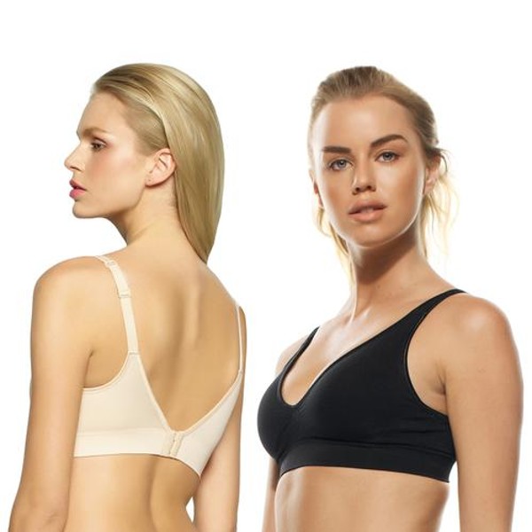 Molasus Bras for Women Seamless Wireless Full-Coverage Adjustable Stra