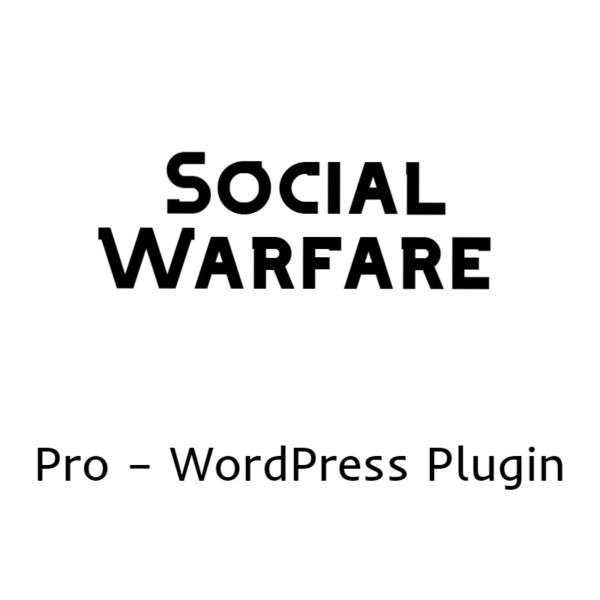 Social Warfare – Pro – WordPress Plugin