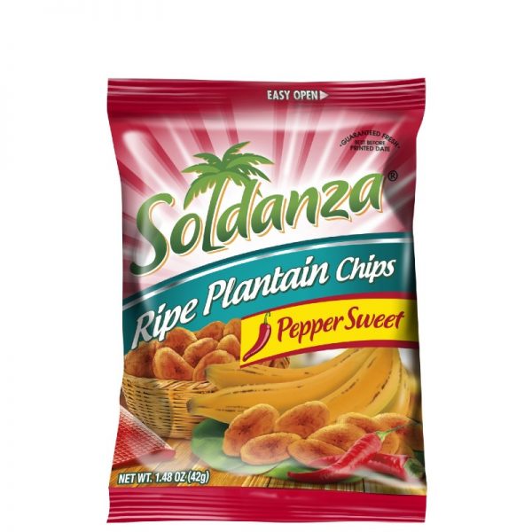 Soldanza Ripe Plantain Chips sweet pepper