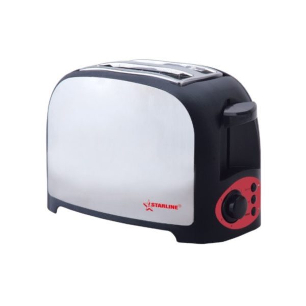 Starline 2 Slice Stainless Steel Toaster TS6001