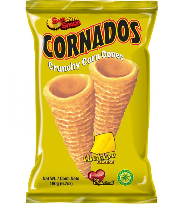 Sunshine Snacks Cornados cheddar
