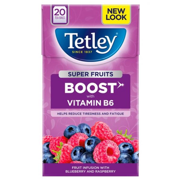 Tetley Supper Tea Boost with vitamin B6