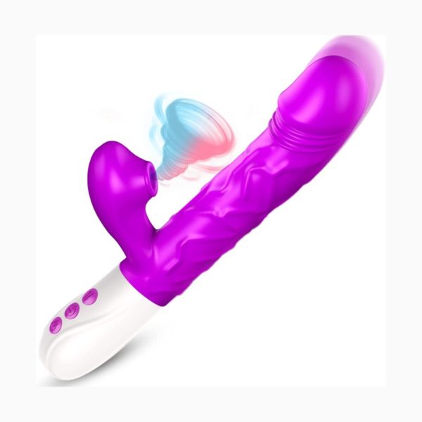 Thrusting Sucking Rabbit Vibrator for Women Adult Sex Toys 1
