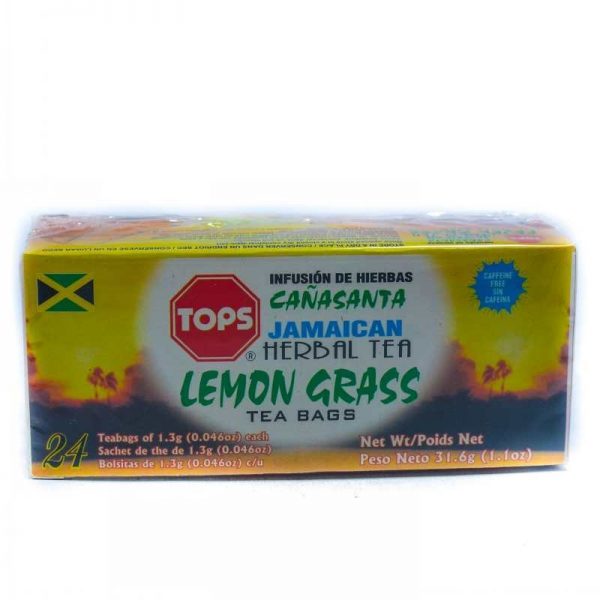 Tops Jamaican Herbal Tea Bags Lemon Grass