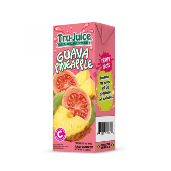 Tru Juice Guava Pineapple 200 ML