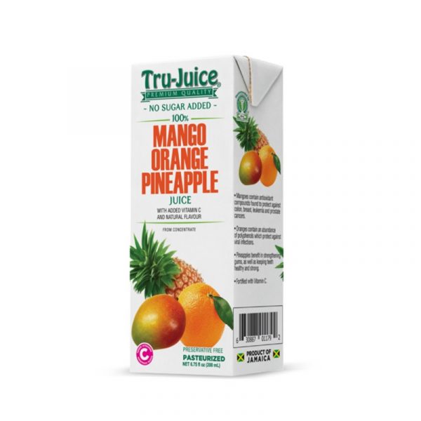 Tru Juice Mango Orange Pineapple 200 ML