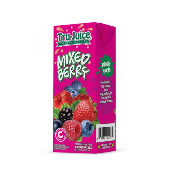 Tru Juice Mixed Berry 200 ML