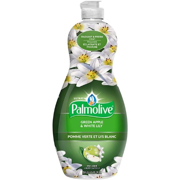 Ultra Palmolive Dish Liquid Green Apple White Lily 1