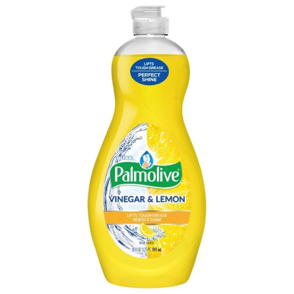 Ultra Palmolive Dish Liquid Vinegar Lemon 1