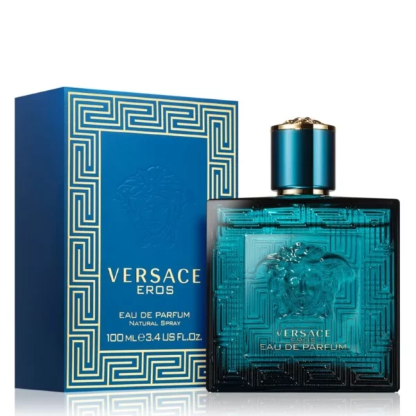 Versace Eros 100ml eau de Parfum Pack Shot