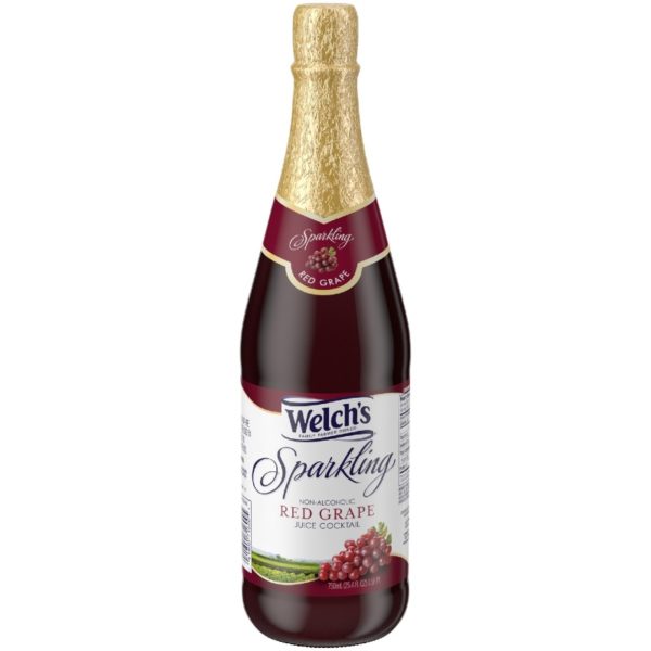 Welchs Sparkling Juice Cocktail Wine Red Grape 1