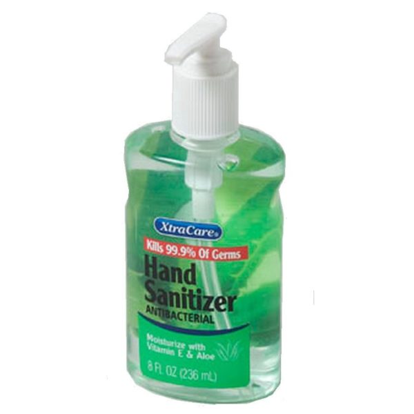XtraCare Antibacterial Hand Sanitizer 8 Fl. Oz. Aloe 1