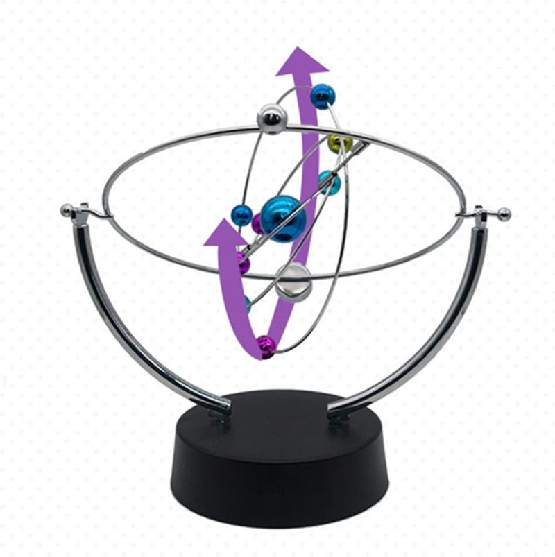 ScienceGeek Kinetic Art Asteroid Electronic Perpetual Motion Desk Toy  Home Decoration for sale in Jamaica