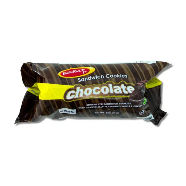 butterkist sandwich biscuits chocolate 2oz 3 6 or 12 pack caribshopper