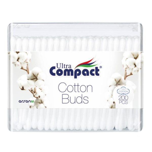 compact cotton buds 200 pcs 1