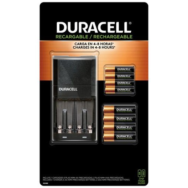  Duracell Rechargeable AAA Batteries, 4 Count Pack, Triple A  Battery for Long-lasting Power, All-Purpose Pre-Charged Battery for  Household and Business Devices : Health & Household