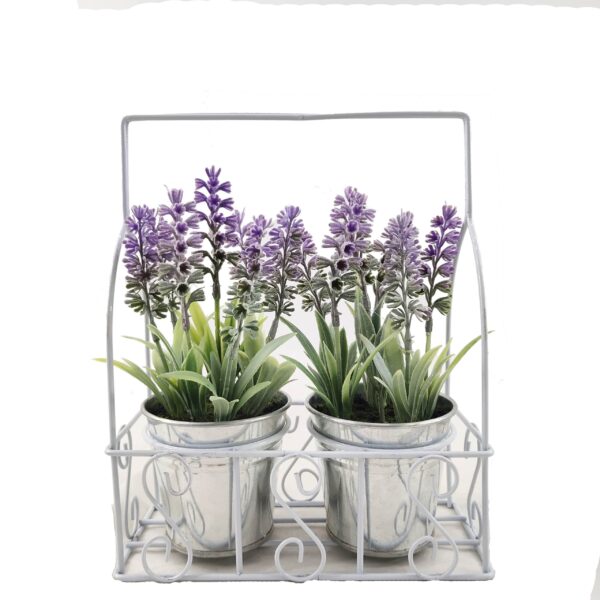 faux lavender plant