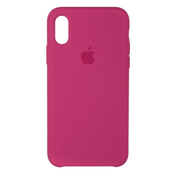 iPhone xs max silicone case Pink