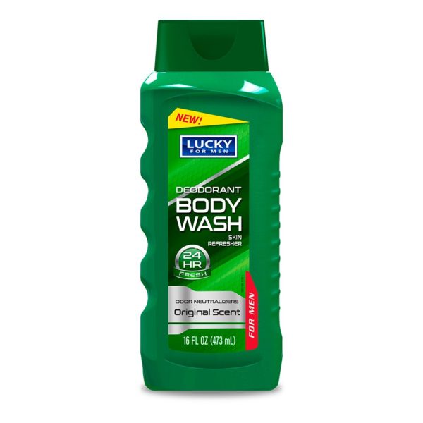 lucky deodorant body wash