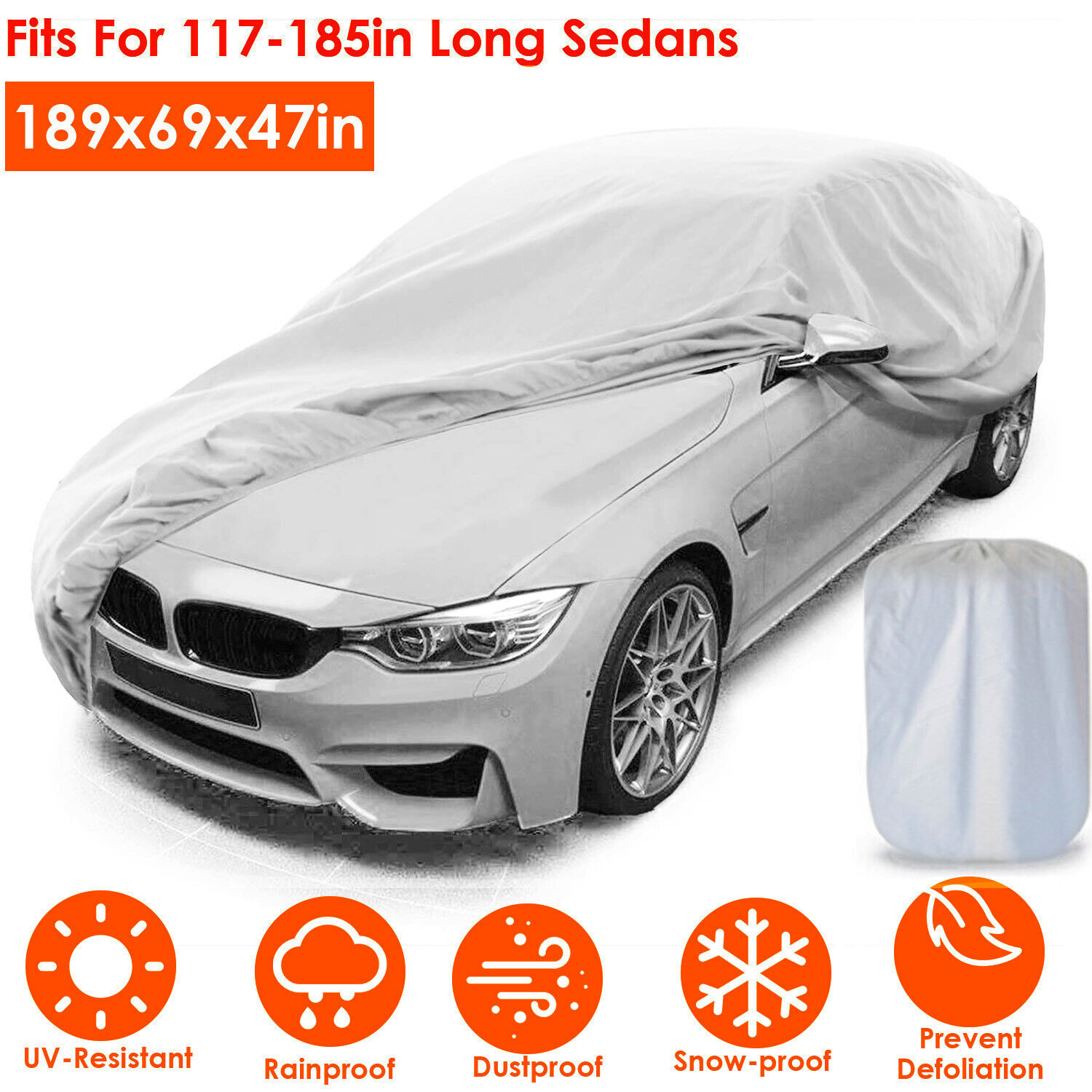 Car Cover– Universal Fit Weatherproof Ultra-lite Premium Material for  Sedans for sale in Jamaica