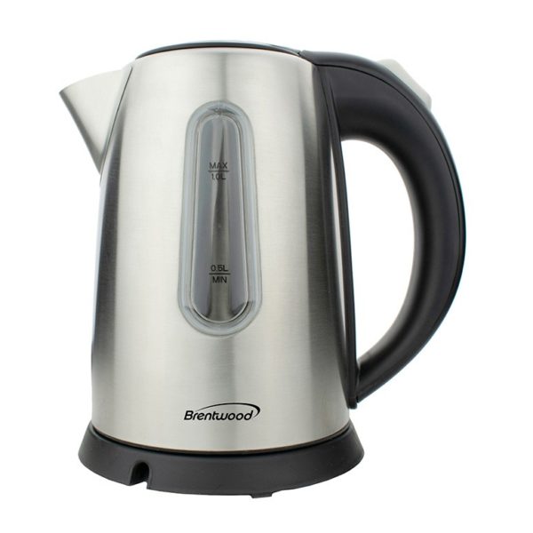 small electric kettle 1 liter hot water tea KT 1710S 1