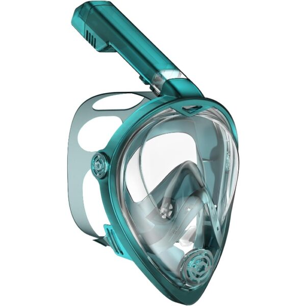 snorkel mask green