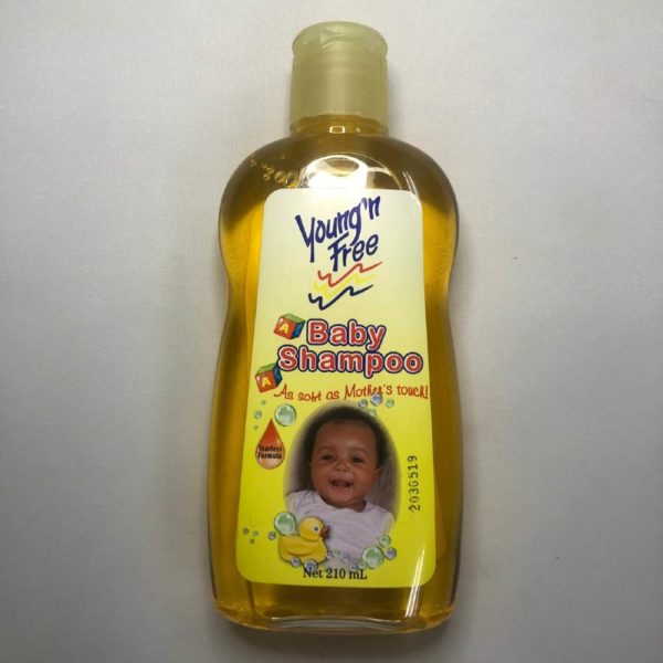 young n free baby shampoo